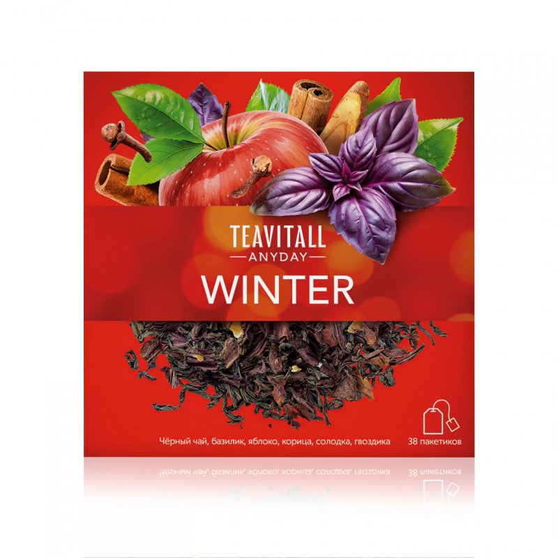 Чайный напиток TeaVitall Anyday &laquo;Winter&raquo;, 38 фильтр-пакетов